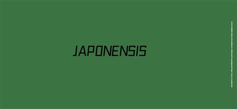 >JAPONENSISJAVA480横幅海报图