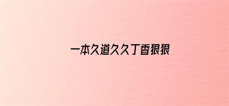 >一本久道久久丁香狠狠躁横幅海报图