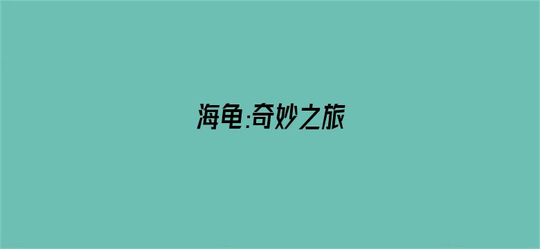 海龟:奇妙之旅