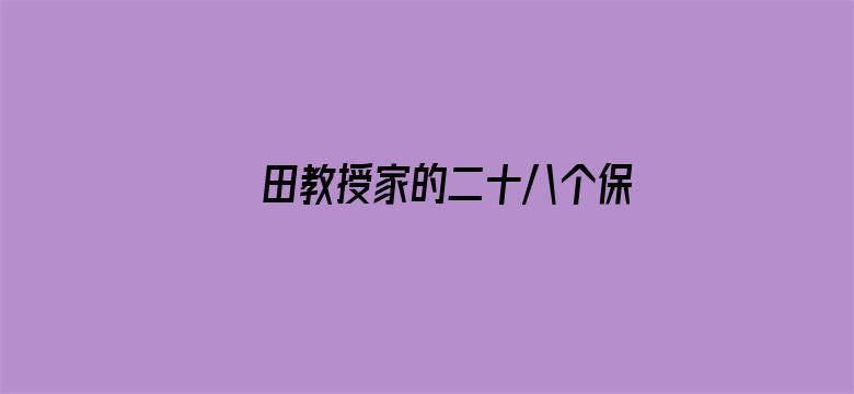 田教授家的二十八个保姆