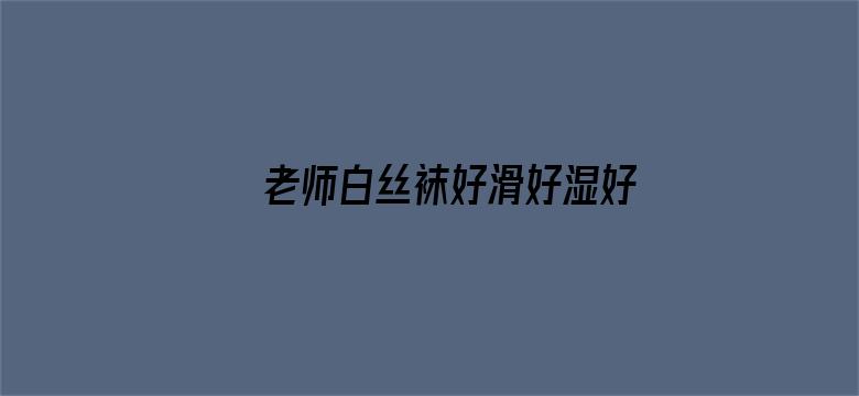 >老师白丝袜好滑好湿好紧横幅海报图